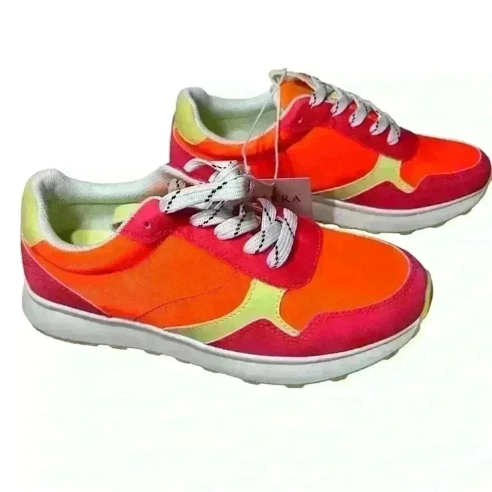 NEW W/ tags Serra Retro Neon Sneakers Women's size 7 - Picture 3 of 6